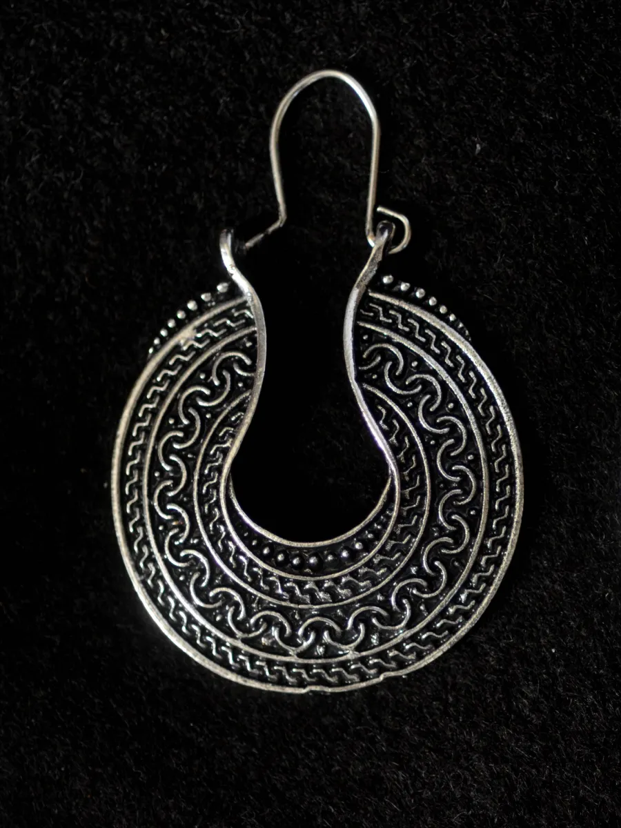 Sterling Silver Filigree Earrings